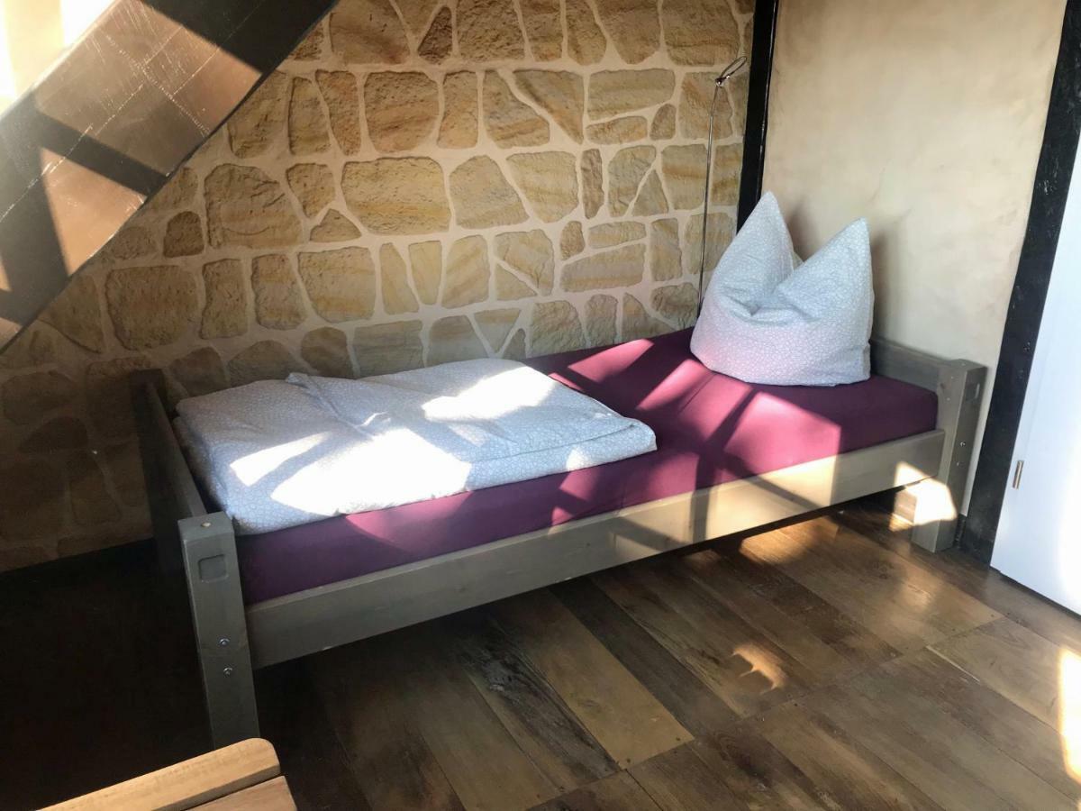 Ferienwohnung Wachstube Mit 3 Schlafraeumen Im Rittergut Leppersdorf Wachau 외부 사진